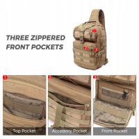 Taktyczna procowa pakiet work wojskowy plecak Molle Assault Range Bag V4