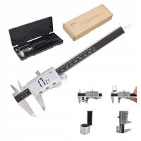 Suwmiarka elektroniczna ZE STALI NIERDZEWNEJ 150mm DOKŁADNOŚĆ 0,01mm +ETUI