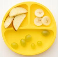 Talerzyk silikonowy z przyssawką dla dzieci, niemowląt, miseczka, talerz