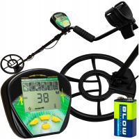 ЖК-ДИСПЛЕЙ РЕГУЛИРУЕМЫЙ ТЕЛЕСКОП ПРОФЕССИОНАЛЬНЫЙ БАТАРЕЯ РАБОТАЕТ ДЕТЕКТОР МЕТАЛЛА ДЕТЕКТОР