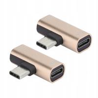 Adapter typu C 2 w 1 do słuchawek i ładowania USB 2 szt.