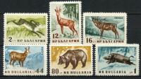 Bułgaria* Mi. 1058-63 Zwierzęta