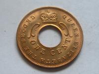 nr798 Brytyjska Afryka Wschodnia Moneta 1 Cent 1962 stan 1 UNC