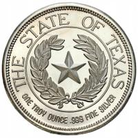 USA. Medal Stan Texas 1986 – UNCJA SREBRA