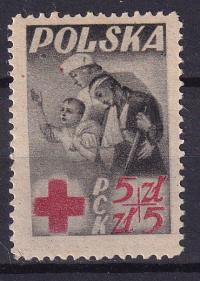 1947 Wydanie z dopłatą na PCK Fi 428 **