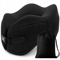 Poduszka podróżna na szyje turystyczna Rogal na kark do samolotu auta