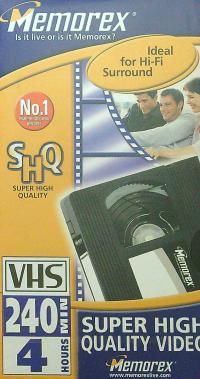 kaseta Memorex E-240 SHQ VHS /NOWA/