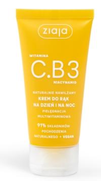 Ziaja Witamina C.B3 Niacynamid Krem do rąk na dzień/noc 50ml