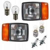 ФАРЫ ЛАМПЫ С ПОВОРОТНЫМ СИГНАЛОМ ТРАКТОР САМОСВАЛ ЭКСКАВАТОР ЛАМПЫ