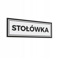 Naklejka - Stołówka 10x30 cm #DD03V