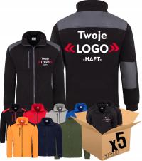 Фирменные ФЛИСЫ с вышивкой логотип печать OHS толстая флисовая надпись X5 FL360