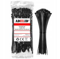 MOCNE OPASKI ZACISKOWE KABLOWE TRYTKI CZARNE TAŚMA TRYTYTKI 4,8x200 100SZT