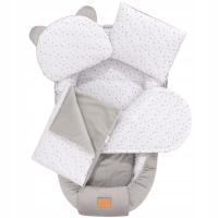 ZESTAW NIEMOWLĘCY 5 ELEMENTOWY KOKON COMFORT VELVET JUKKI