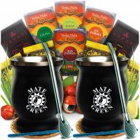 Zestaw Yerba Mate DLA DWOJGA 2x TermoMate + 2x bombilla 10x50g 500g