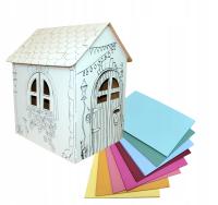 Картонный домик для детей