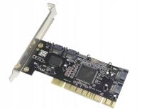 Контроллер адаптер PCI для 4X SATA RAID карты