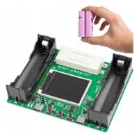 Wyświetlacz MSALAMON Tester Pojemności Ogniw 18650 akumulatorów i