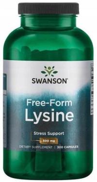 SWANSON L-Lizyna 500 mg 300 kaps.
