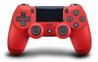Pad bezprzewodowy, przewodowy do PS4 Sony czerwony
