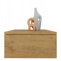 Тумбочка из дуба LANCELOT 40 см в миле подвесной журнальный столик