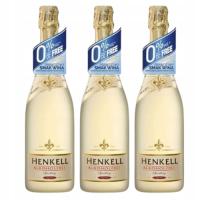 HENKEL-безалкогольное полусладкое игристое вино 3 бутылки