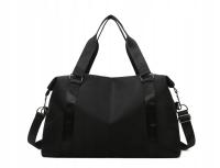Женская сумка спортивная дорожная сумка шоппер черный