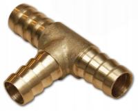 Металлический латунный топливный тройник 10 мм