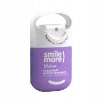 Świeży oddech, odświeżacz do ust SMILE MORE Medium fresh mint, HISKIN 20ml