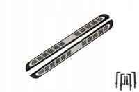 STOPNIE PROGOWE OPEL MOKKA 17-