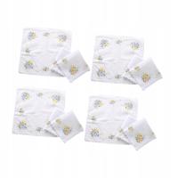 12 Sztuk Panie Chusteczki 11.8x11.8inch Kerchief Klasyczny Kwiatowy Nadruk