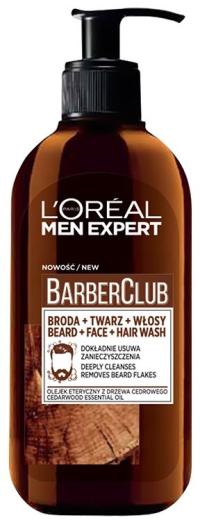 L'OREAL MEN ГЕЛЬ ДЛЯ МЫТЬЯ БОРОДЫ, ЛИЦА И ВОЛОС
