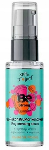 SERUM NA ROZDWOJONE KOŃCÓWKI Z JEDWABIEM SELFIE PROJECT BIOREKONSTRUKTOR