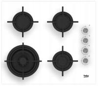 Płyta gazowa Beko HILW64122SW 4 palniki biała