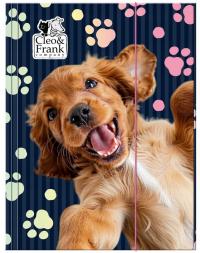 Папка с резинкой A4-Клео и Фрэнк 44 (собака)