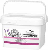 ЭПСОМ СОЛЬ ДЛЯ ВАННЫ ТРАВЯНАЯ ЛАВАНДА БЕРГАМОТ ЭФИРНЫЕ МАСЛА РАССЛАБЛЯЮЩИЙ СОН