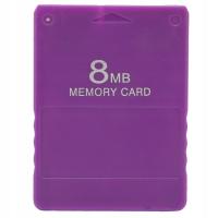 Wysokiej jakości karta pamięci do PS2 fioletowy