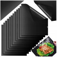 MATA TEFLONOWA NA GRILLA GRILL TACA TACKA DO PIEKARNIKA PIECZENIA 12 sztuk