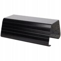 PODSTAWKA TACA NAKŁADKA CZARNA NA BOK KANAPY SOFY PODŁOKIETNIK CZARNY