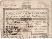 4.hy.Papiestwo, 29 Scudi 1786- 1797 rzadki,St.3/3-