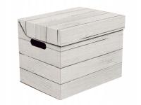 Прочные коробки для одежды серая доска