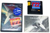 F22 Interceptor gra na Sega Mega Drive.