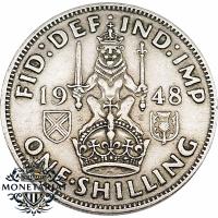 1 SHILLING 1948 HERB SZKOCKI - WIELKA BRYTANIA