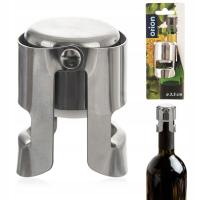 KOREK ZATYCZKA STALOWA DO WINA SZAMPANA ALKOHOLU