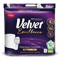 Бархатная туалетная бумага Excellence Premium 9 рулонов