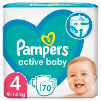 Подгузники Pampers Active Baby 4 70 шт.