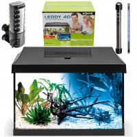 LEDDY DAY&NIGHT BLACK Zestaw 41X25X25 25l - 7W