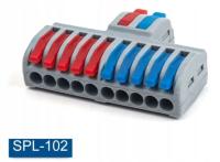 SZYBKOZŁĄCZKA PRZELOTOWA kostka złączka rozgałęźnik 2-10 szybkozłacze