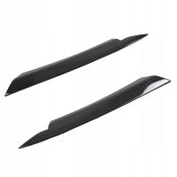 1 para lewego prawego ABS światła samochodowe reflektor brwi powieka