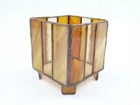 Świecznik witrażowy Lampion GLAMOUR I