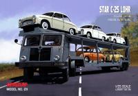 STAR C-25 с прицепом 5 Русалок, Angraf Model, 1:25